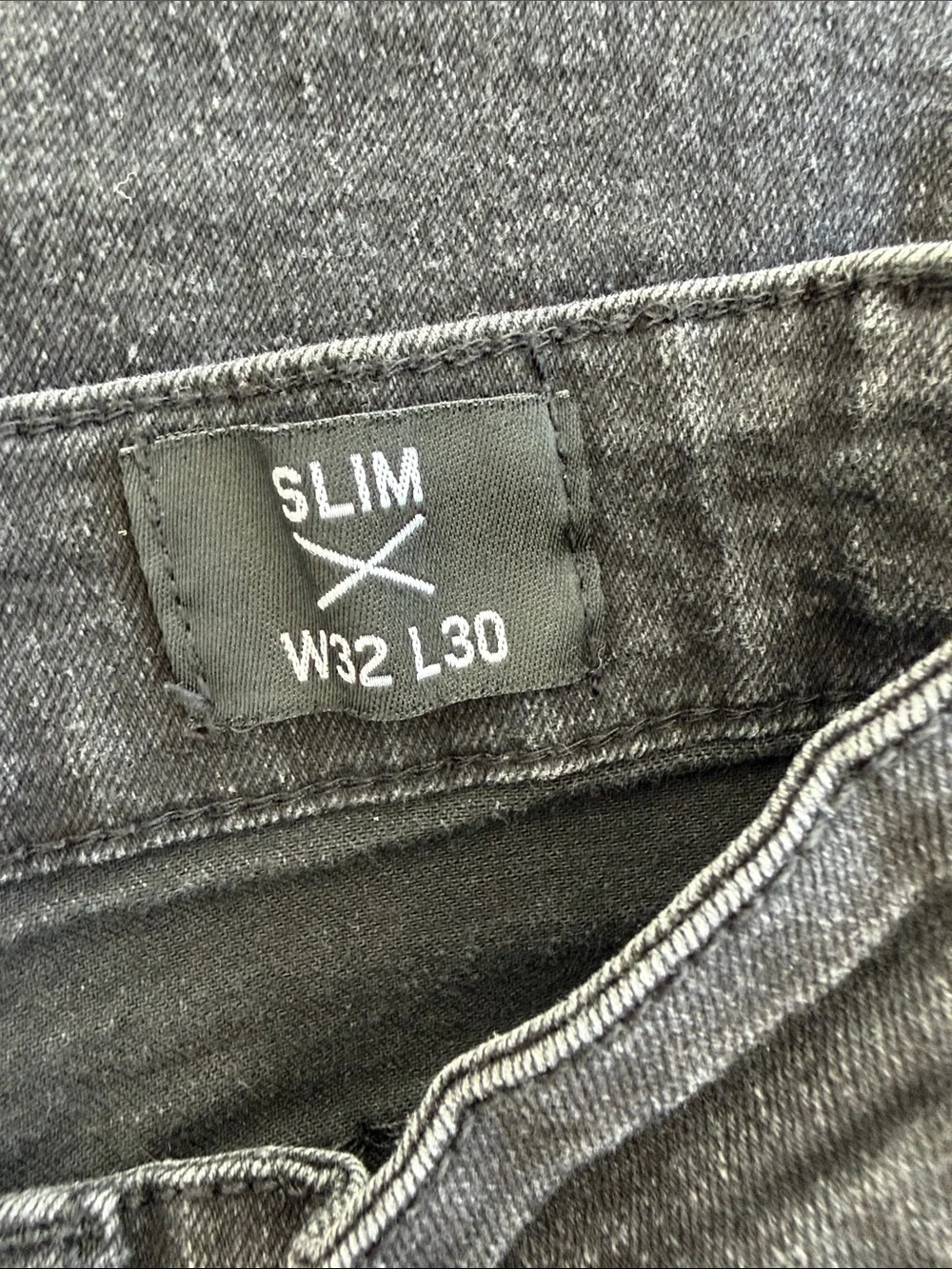 Ring of Fire Men's Charcoal Slim Jeans size 32x30